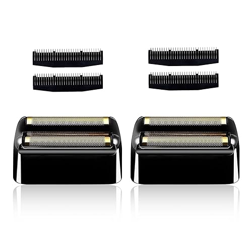Papel de repuesto para afeitadora y cortadores compatibles con BaBylissPRO Barberology Double FXFS2 (2 unidades, negro)