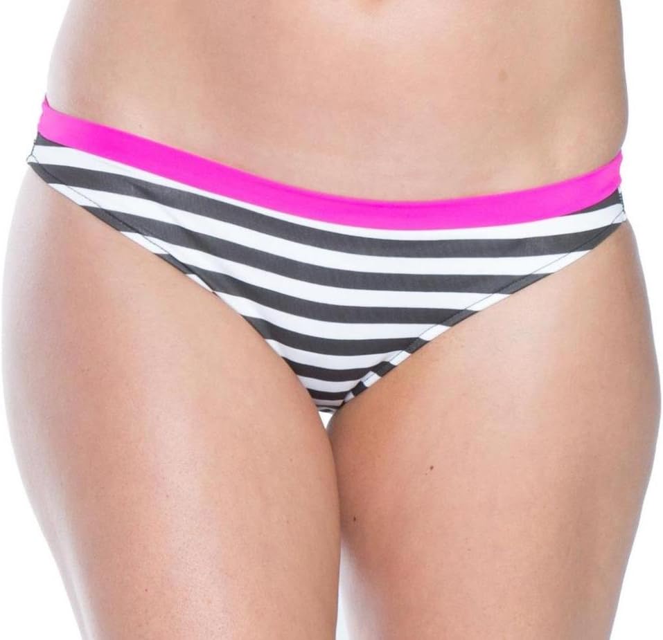 Delicate Illusions American Back Swim Bottom with Contrast Waist