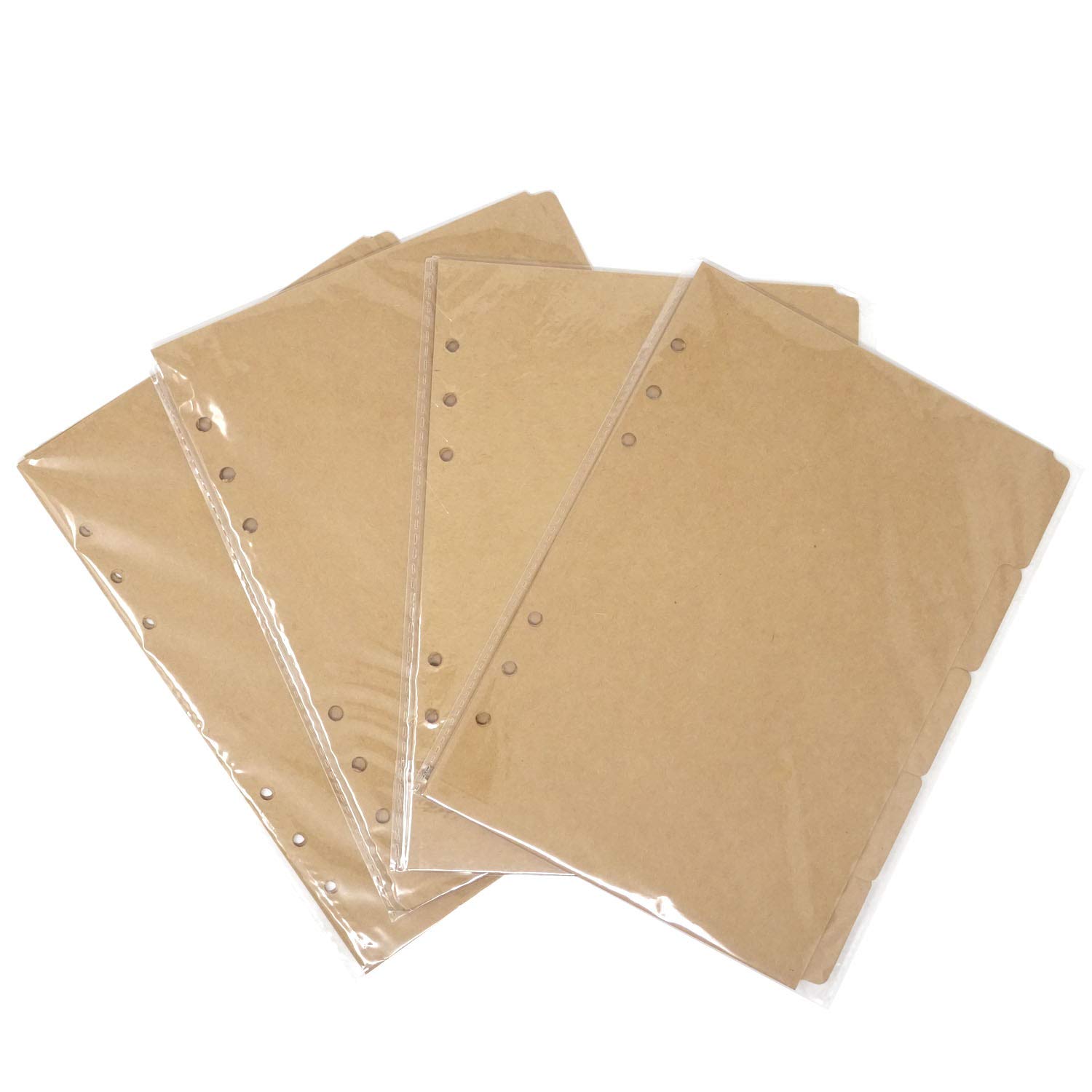 こやページ Amazon | A5バインダーインデックスディバイダー サイズ6タブ