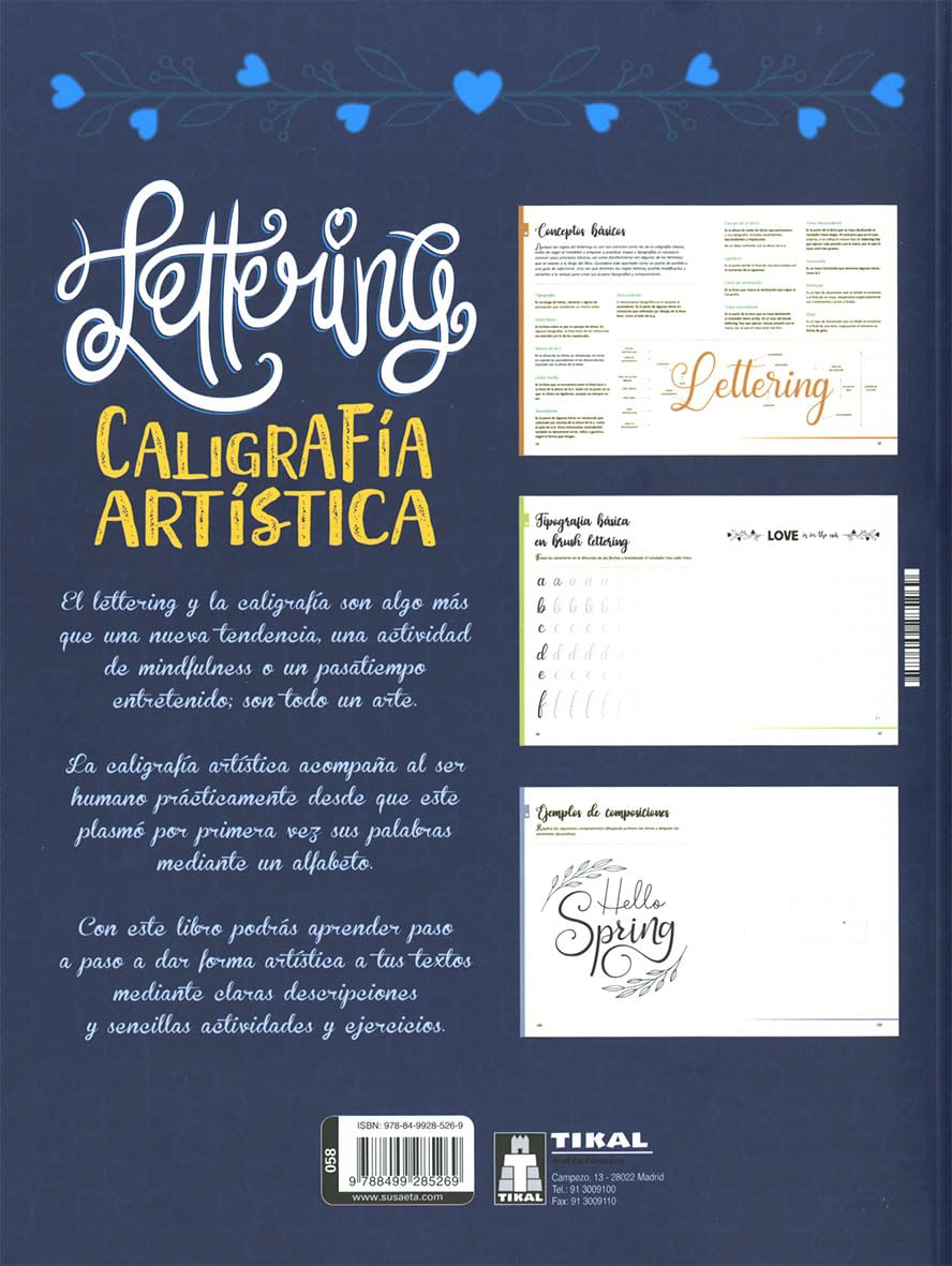 Lettering. Caligrafía artística