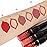 evpct 3Pcs Mauve Neutral Light Rosey Nude Blue Red Matte Liquid Lipstick and Lip Liner Stain Sets for Women, Long Lasting 24 Hours Matte Lipstick labiales matte larga duracion 24 mate originales