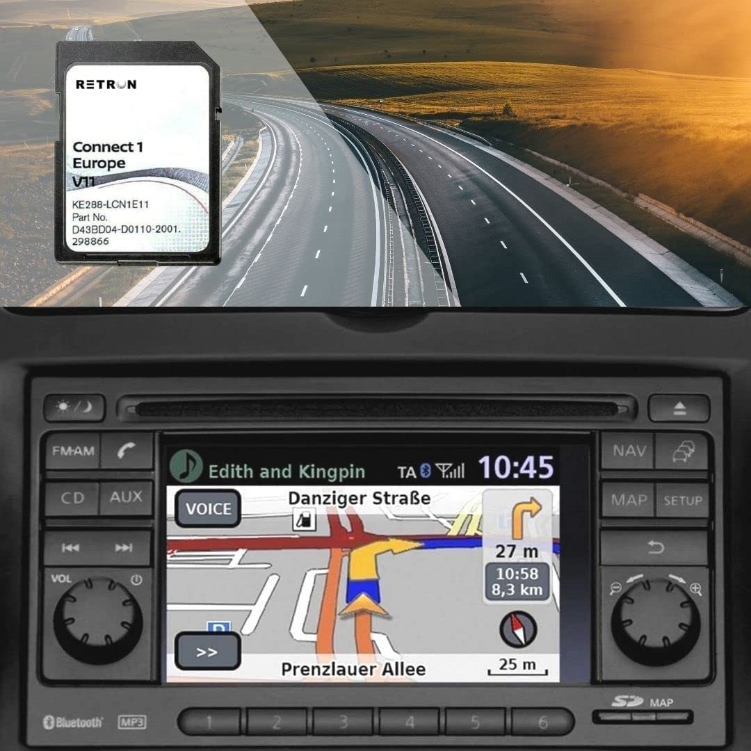 Buy Retron Sd Card for Nissan Connect 1 Sd Card V11 Sat Nav Update 2022