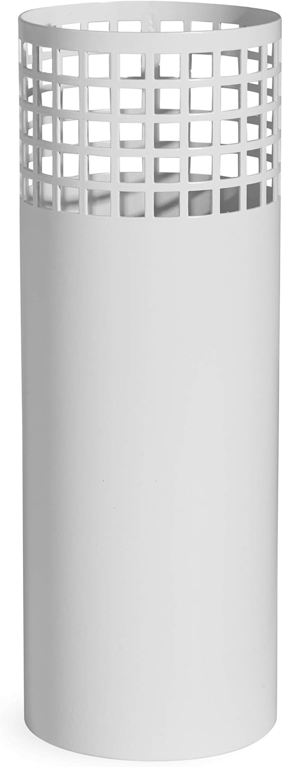 Now House by Jonathan Adler Grided Vase, Black