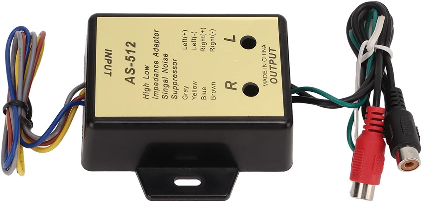 Kadimendium High Low Impedance Adapter, 2 Channel Line Easy