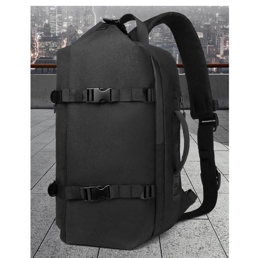 Bolso cruzado multifuncional para hombre con compartimentos de seguridad 3