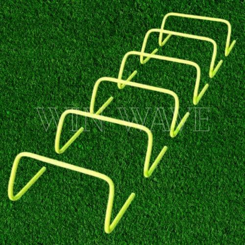 Agility Training Hurdles 9 INCH Pack of 6 – Speed, Coordination & Fitness Equipment for Athletes, Football, Basketball, Sports Training-image-10