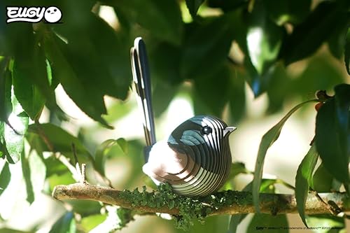 Miniatura 9 de Eugy Fairy Wren - Rompecabezas 3D de 26 piezas ecológico para niños, niñas y niños a partir de 6 años