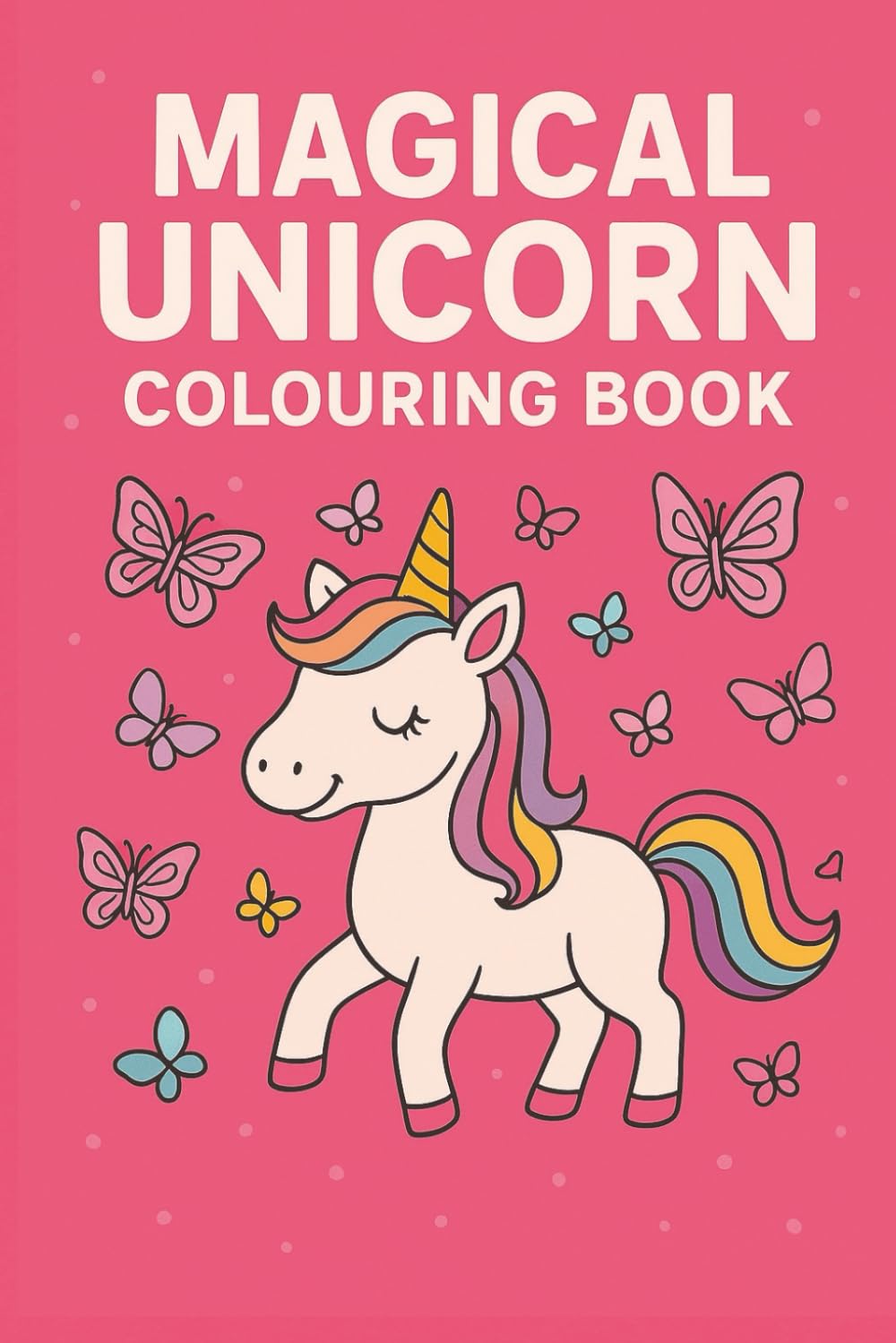 Magical Unicorn: Colouring Book