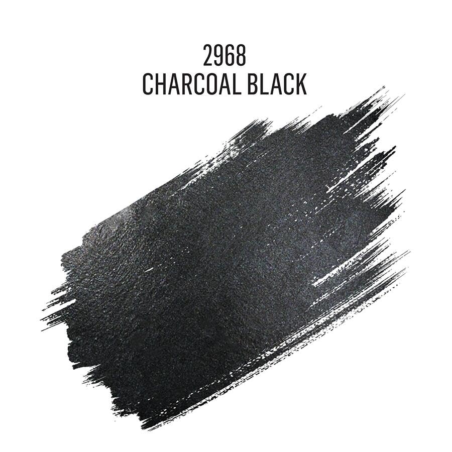 Image of FolkArt multisurface metallic paint, 2 oz, Charcoal Black