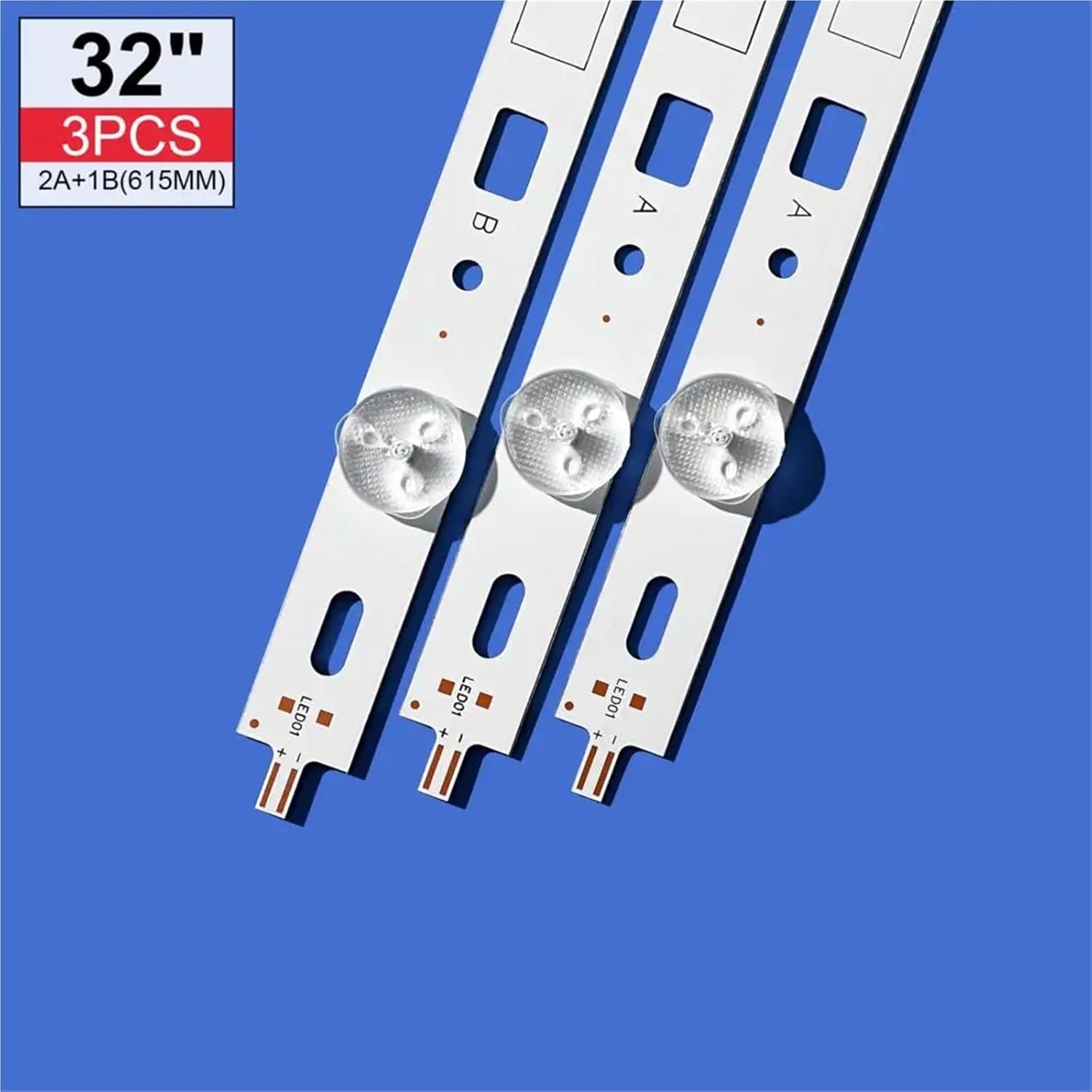 1 セット LED バックライトストリップ 8 ランプと互換性のある 32 インチテレビ KDL-32RD303 KDL-32R30