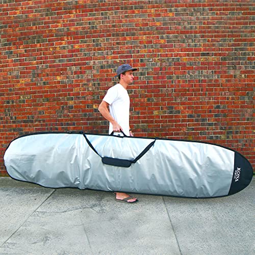 Kona Surf Co. Surfboard Insulated Travel Quality Shortboard And Longboard Board Bag Cover In Round Nose Sz:7Ft 6In #TOP2
