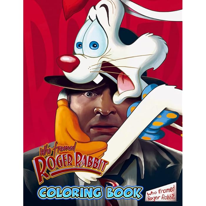 Buy Who Framed Roger Rabbit Coloring Book 30+ Coloring Pages. A