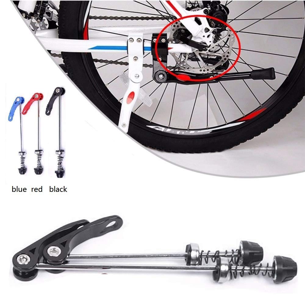 SUNWAN 1 Pair Bike Bicycle Cycling Wheel Hub Skewers Quick Release Axle Hollow Shaft Set Fit for Road Bike, Mountain Bike, MTB, BMX Front & Rear