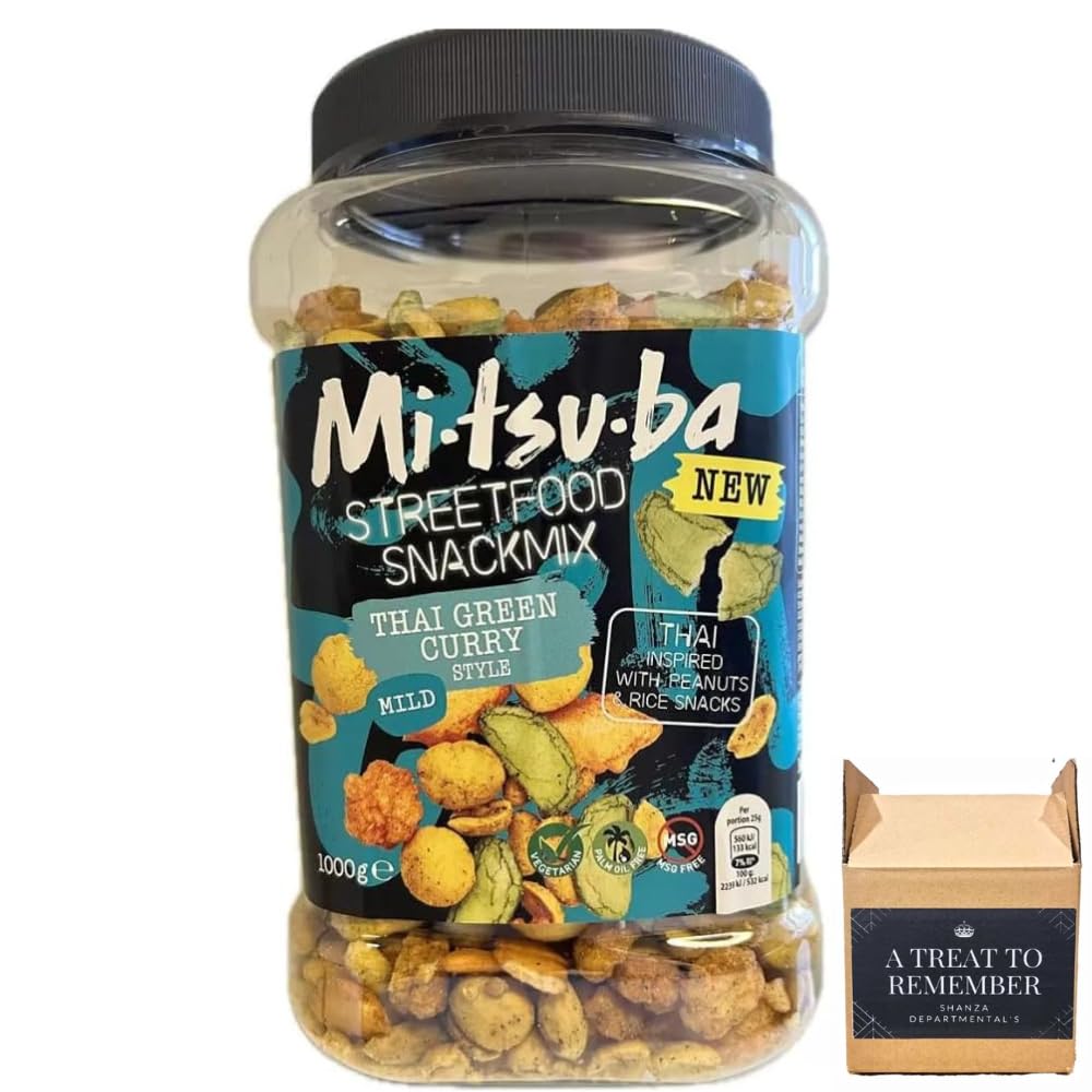 Mi.tsu.ba Thai Green Curry Style Street Food Mix, 1kg with Shanza Departmental