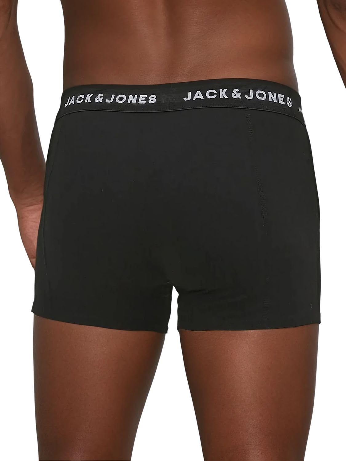 JACK & JONES Boxer da uomo, confezione da 10 pezzi, in cotone, basic trunks jacanton, biancheria intima retrò, pantaloncini elasticizzati, colore nero, bianco, S, M, L, XL, XXL, 3XL