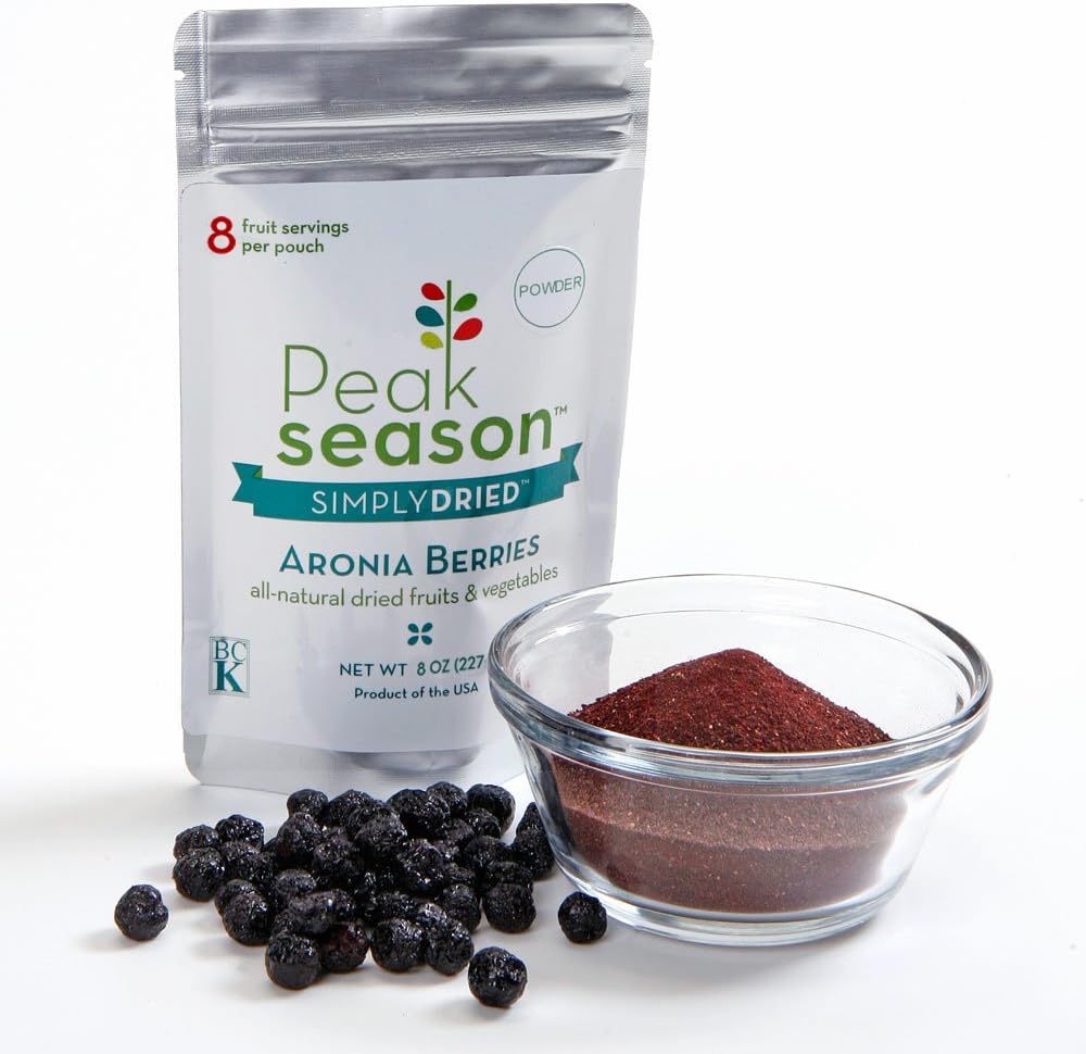 Aronia Berries Whole Fruit Powder 8oz