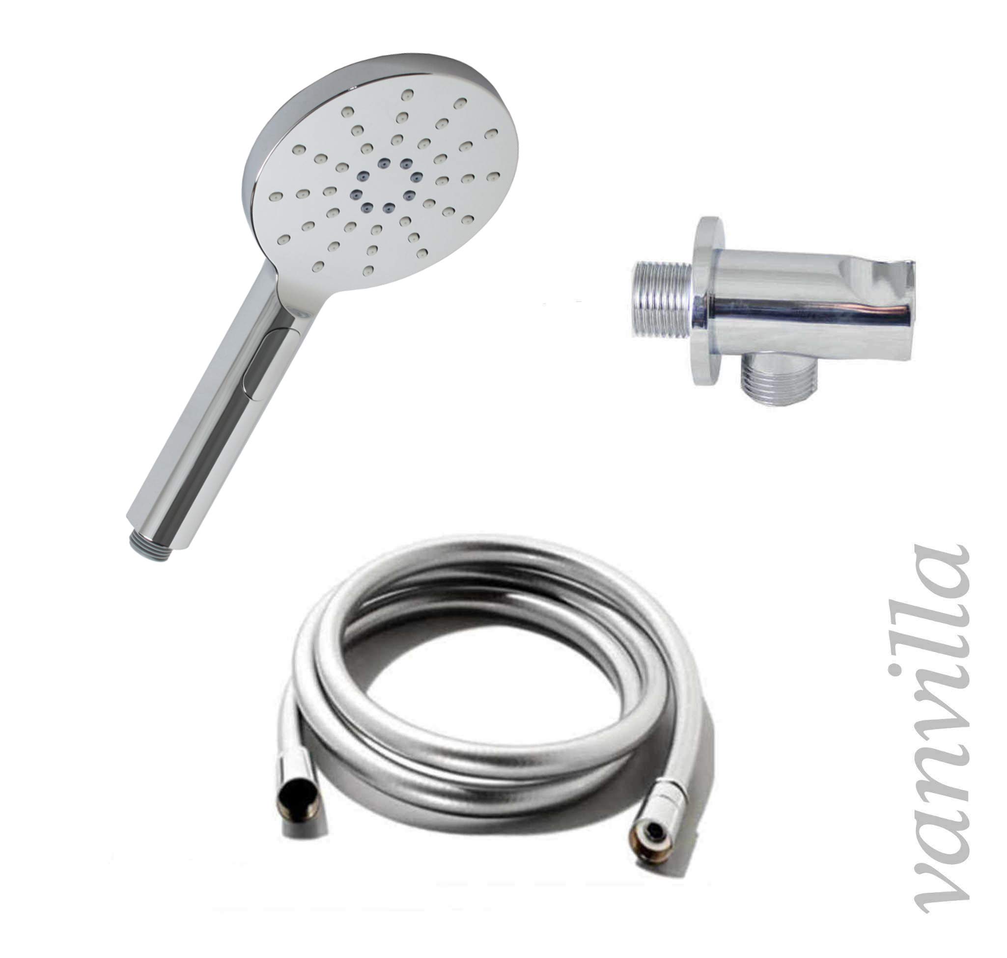 vanvilla Duschsystem Unterputz mit Duscharmatur Grohe poliert G06-ob
