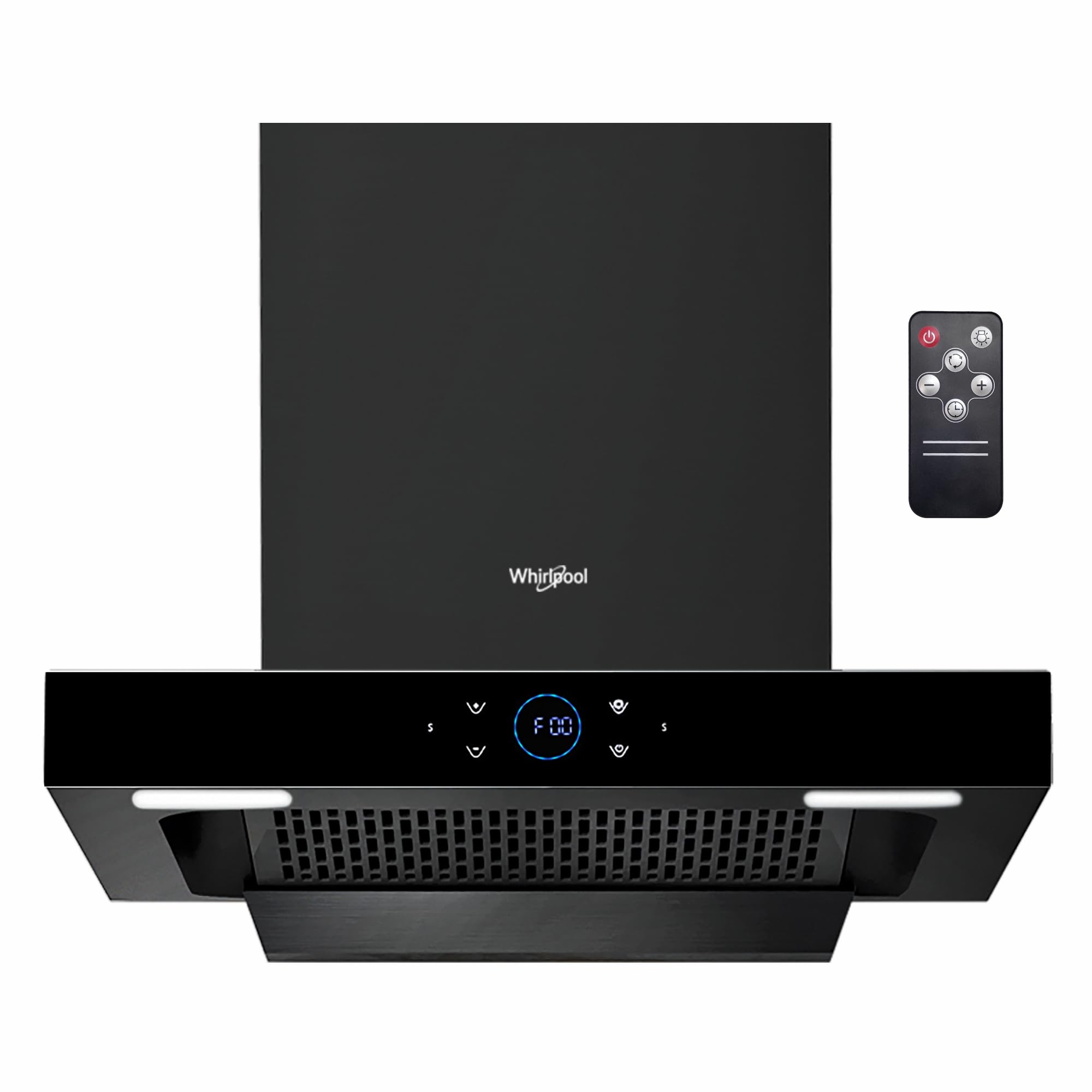 Whirlpool Smart Heat Sensor 60cm Kitchen Chimney with Filterless Autoclean Technology | BLDC Motor | With Remote Control (SMARTSENSE ZEN TAFL 60 HAC BLDC BK HOOD)