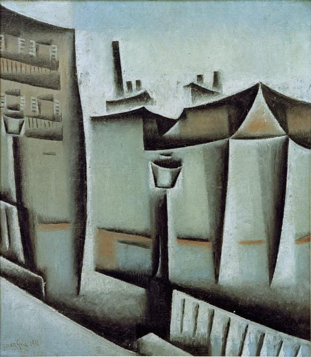 Peinture sur Toile Paris de Juan Gris aux Couleurs Durables