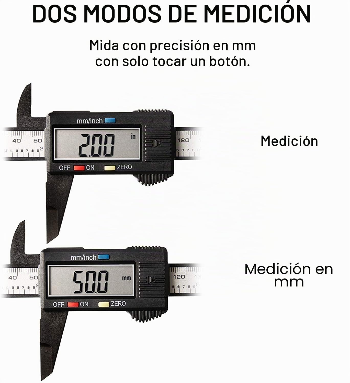 NEIKO 01417A 6” Digital Caliper | Electronic Measuring Tool | Range of 0-6”or 0-150mm | Inch and Millimeters | Large LCD Display | External and Internal Measuring Jaw | Zero Setting and Auto Off