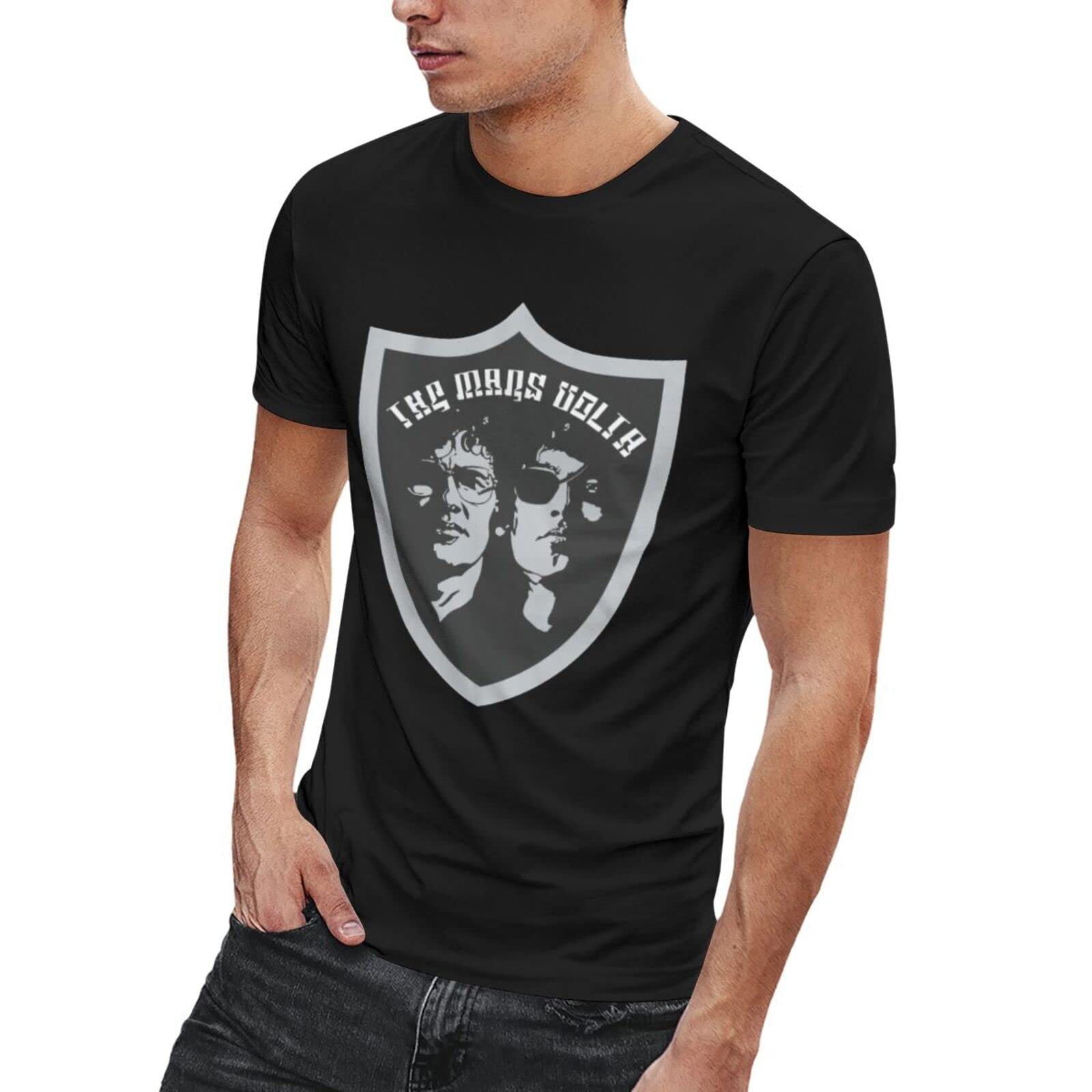 AndroblesMen Guys T-Shirts Crewneck Short-Sleeve Top Colorful Custom Tees Clothing