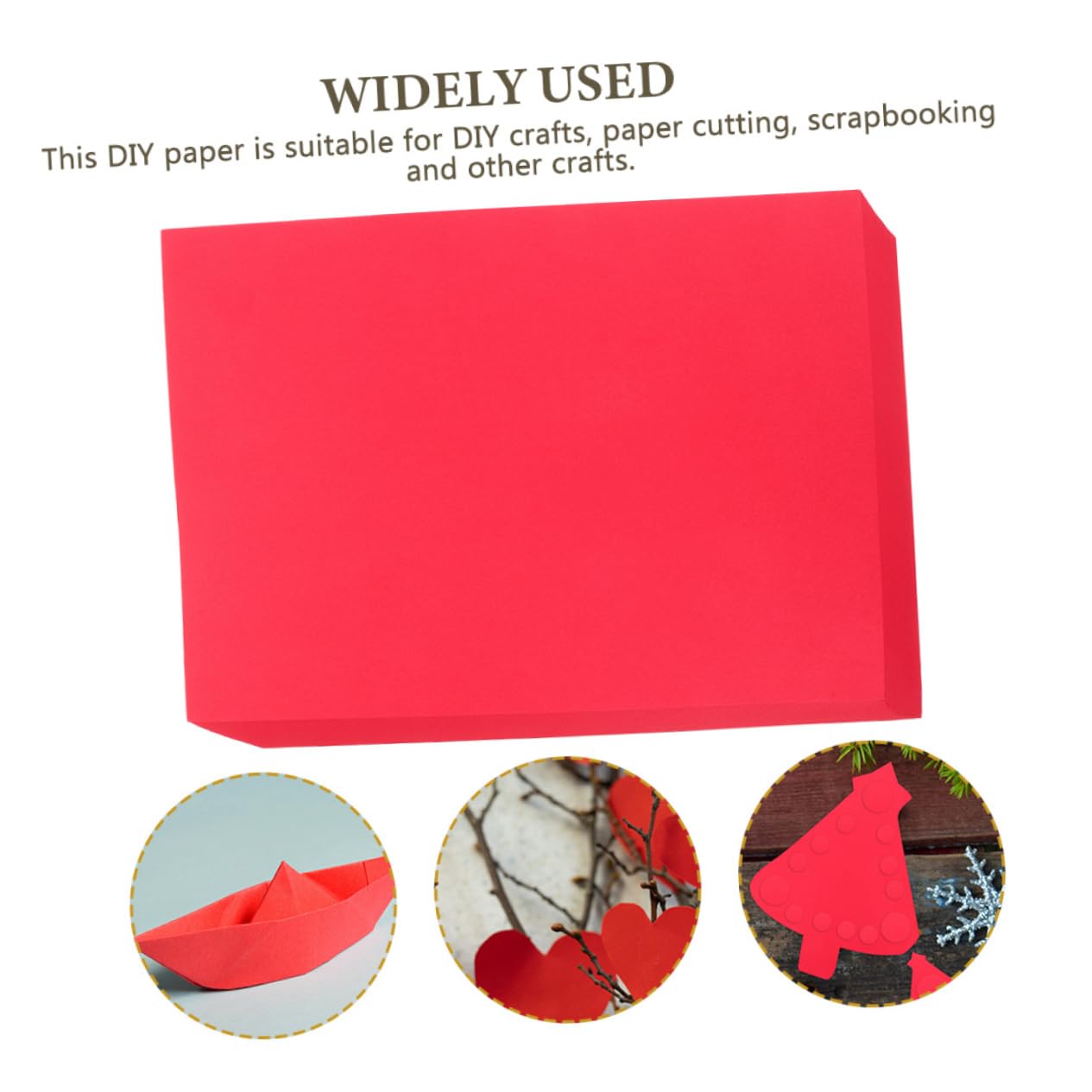 SHINEOFI 100fogli Cartoncino per Artigianato Fai da Te Carta per Scrapbooking e Creazioni Artistiche Materiale per Decorazioni e Regali Personalizzati