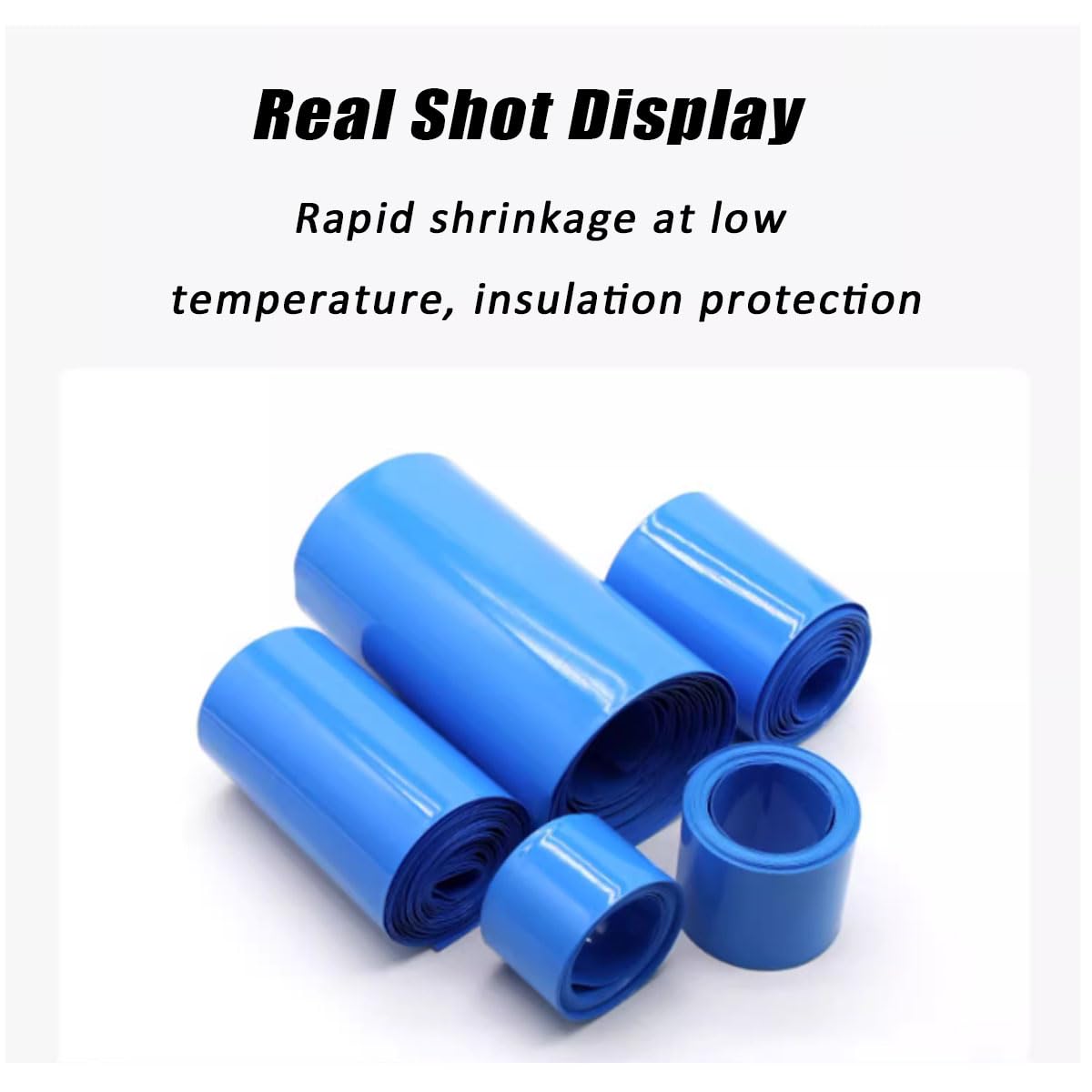 20 Fundas Termorretráctiles De PVC Para Baterías 18650 – 29.5mm Planas, 72mm De Largo, Aislamiento Y Decoración (Rango -40°C A +105°C, Contracción A 80°C)