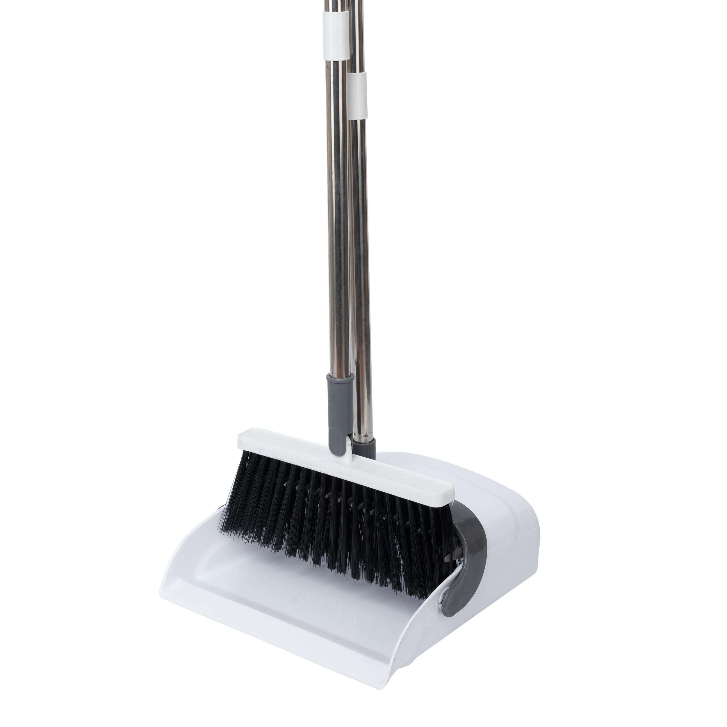 MAMMOTH Long Handle Windproof Floor Brush Broom Dustpan Set, Thickened Vertical Floor Cleaning, 180 Degree Rotation Broom Brush and Dustpan Set Upright Standing Dustpan for Home Kitchen Room Garden (B0D3M2ZMXN) Amazon Price History, Amazon Price Tracker