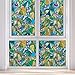 Gila Privacy Control Multicolored Vineyard Indoor Window Film 36 in. W x 78 in. L