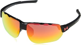 Under Armour Eyeking Ua Conquer Gloss Black/Rose Brown W/Beta Red, One Size