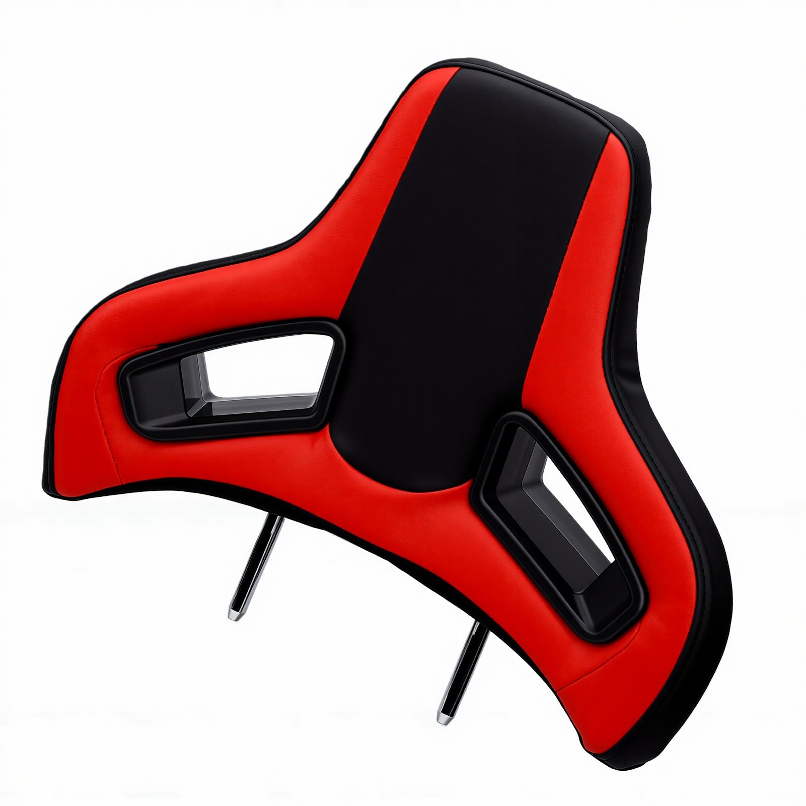 Annadue Appui-tête de Siège de Course, Appui-tête Plug and Play en Cuir PVC de 14 Mm, Oreiller Cervical Confortable Universel pour Voiture et Automobile