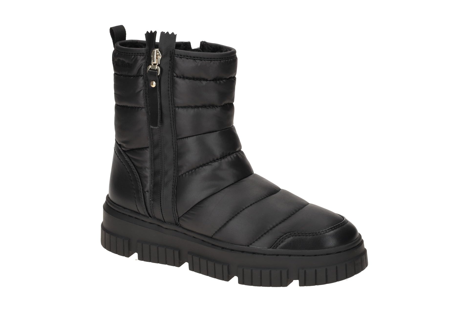 s.Oliver Women's WL Boot 5-26450-41 Snow Boots, Black, 39 EU, black, 7 UK