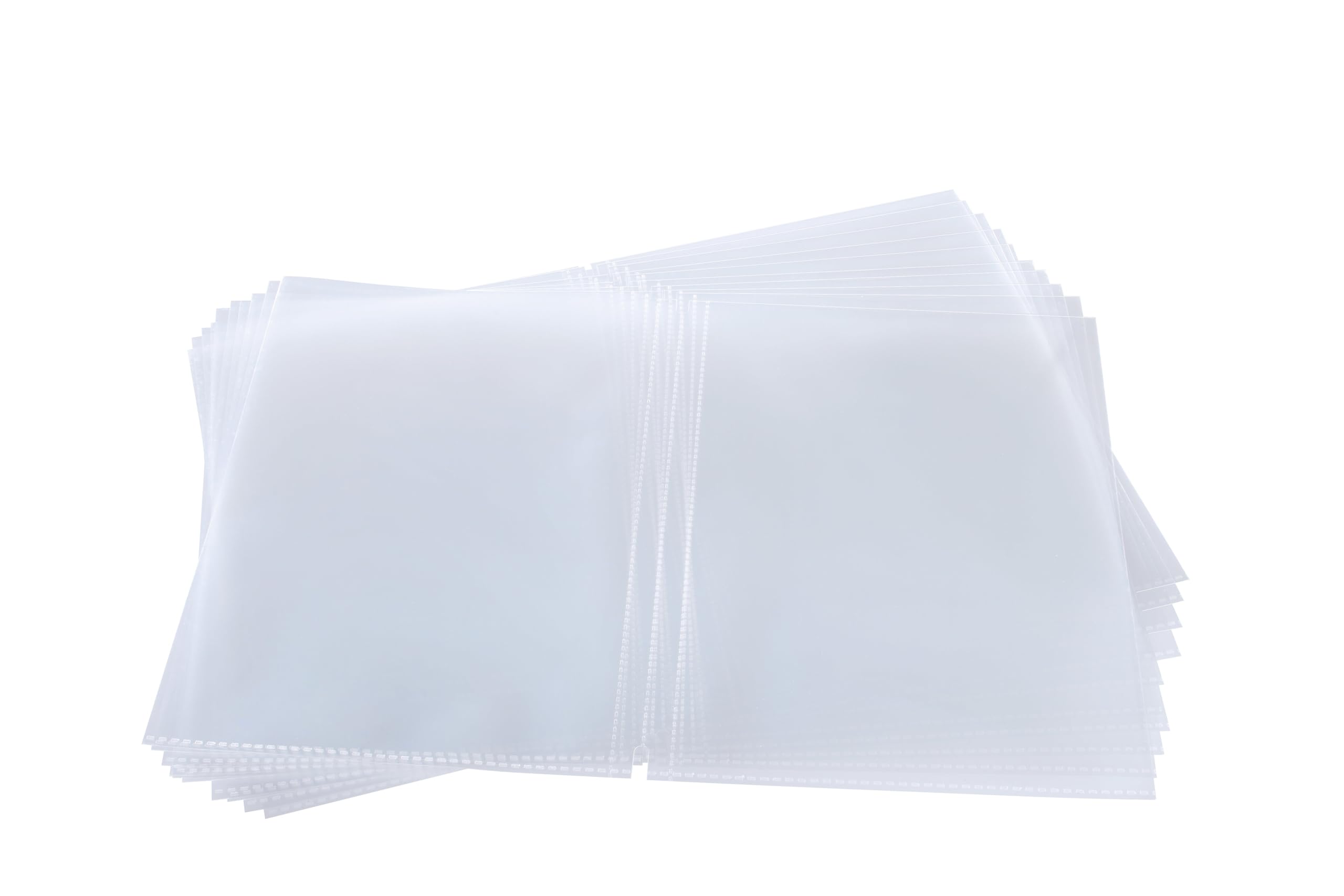 SIGEL SM180/5 podwójne przezroczyste koszulki do teczek na karty menu A4, do gumowego bindowania, 5 x 10 sztuk, wytrzymałe i łatwe do czyszczenia