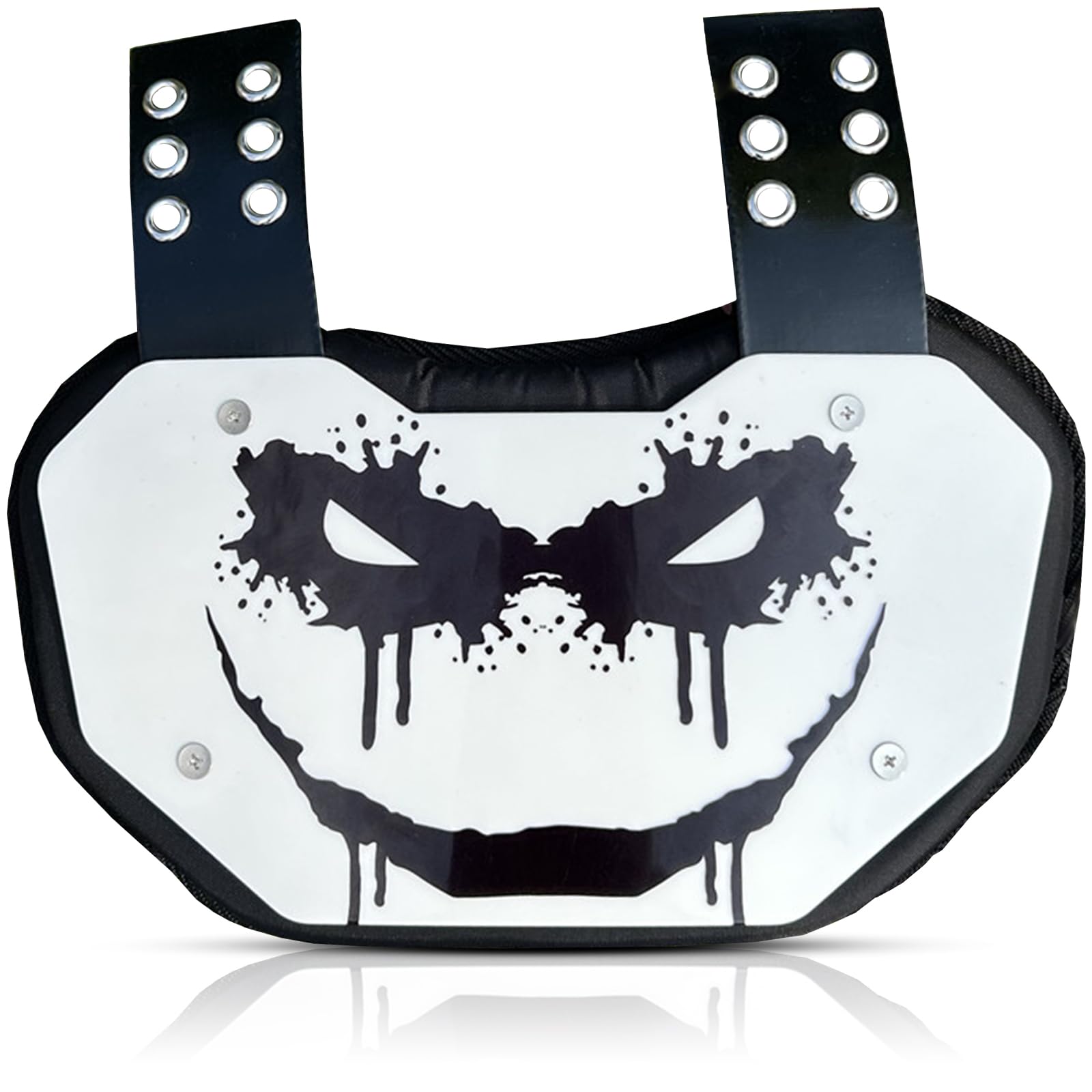 LUOFENG Planche de protection universelle pour bas du dos de football avec rembourrage en mousse respirante pour absorber les chocs