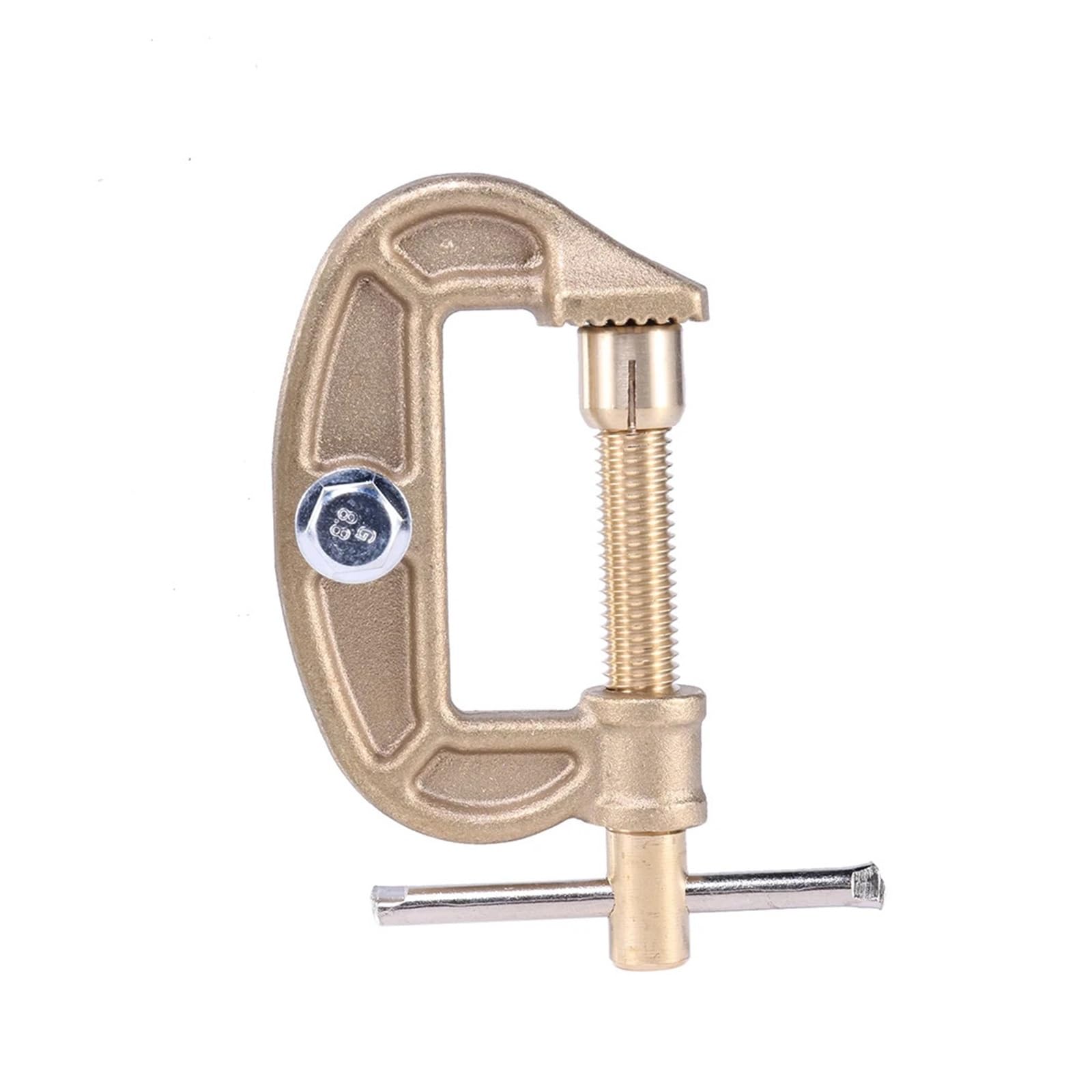 Pinza massa per saldatrice Morsetto for elettrodo da 300 A. Messa a terra in ottone ad alta potenza. Terra a forma di G