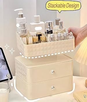 Amazon.co.jp: 化粧品収納ボックス メイク収納 3段メイクアップ