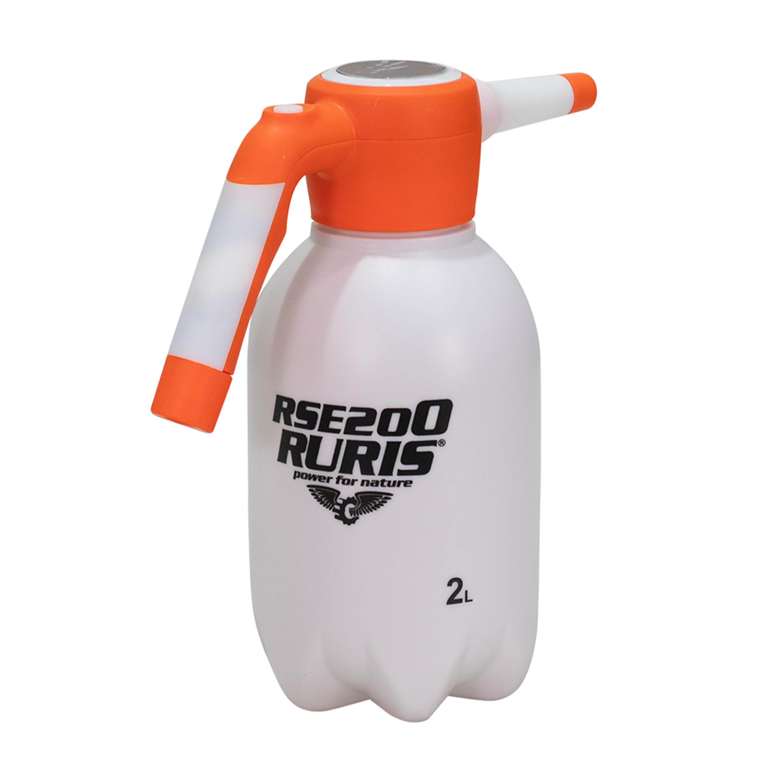 RURIS RSE 200 Spruzzatore Elettrico 2L 2 Bar Batteria USB-C LED Giardino