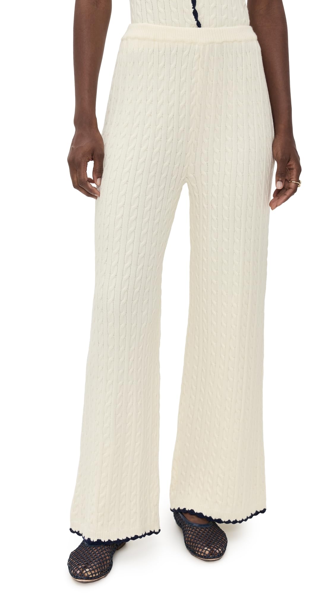 Bailey Rose Womens Cable Sweats
