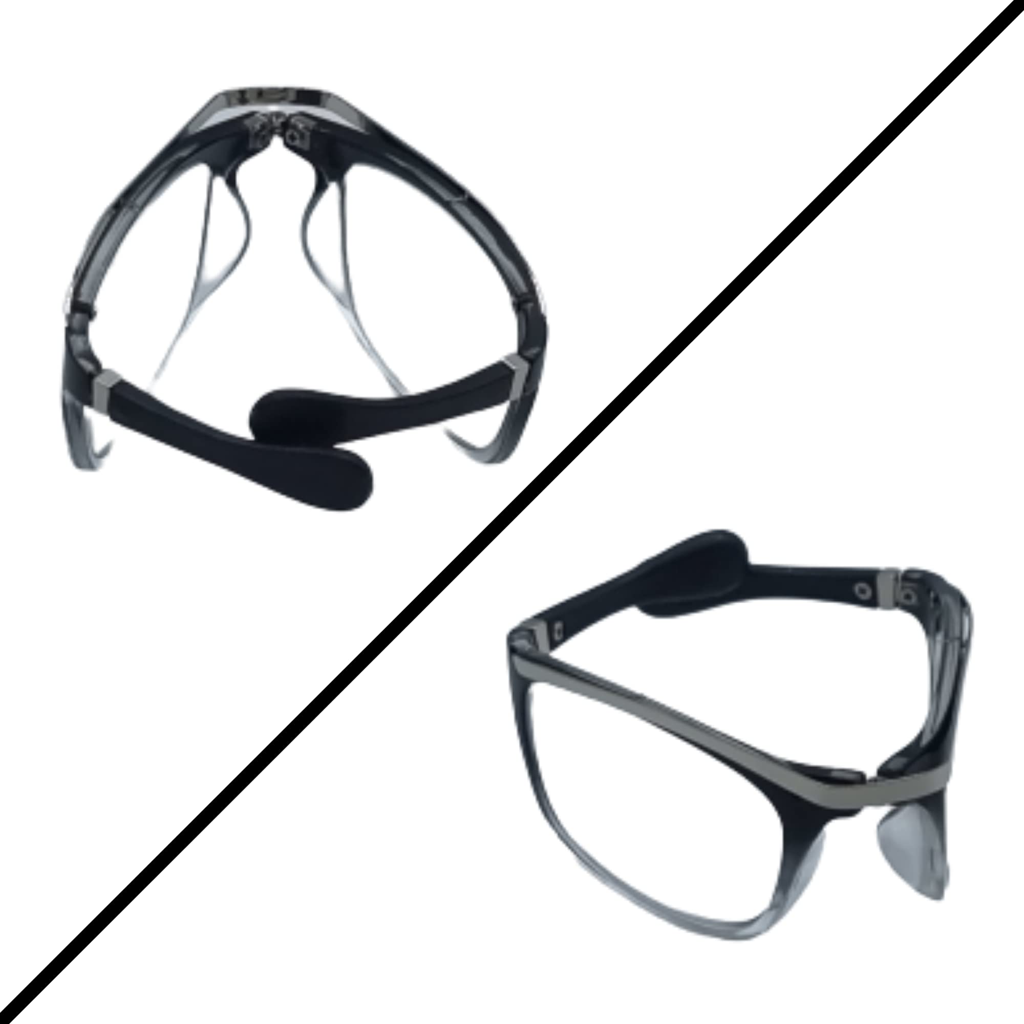 Heromask Gafas de Lectura Plegables Envolventes, Gafas Filtro Azul | Gafas Sin Graduar Mujer y Hombres | Gafas para Pantallas de Ordenador - Gafas de Lectura Mujer y Hombre (+2.00)