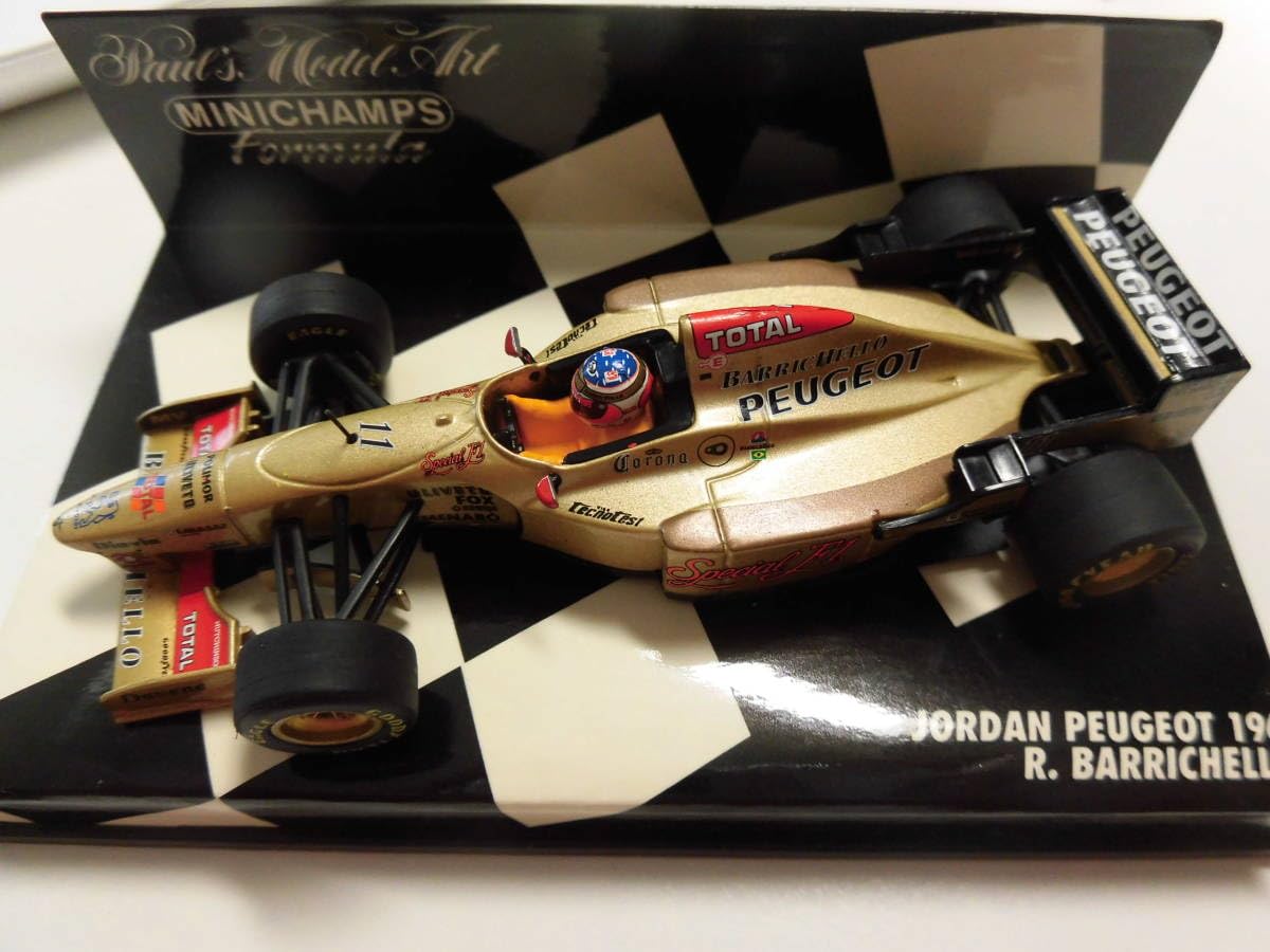 Amazon | ジョーダン・プジョー196 ルーベンス・バリチェロ 【PMA 1/43 