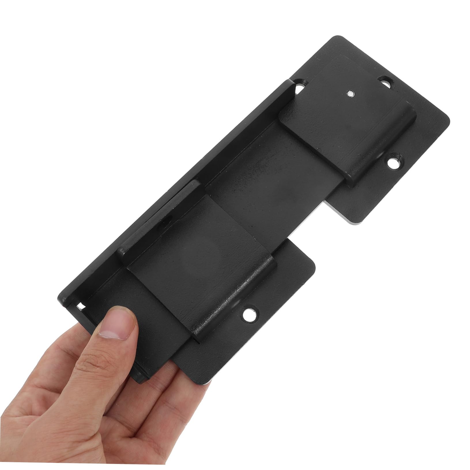 Pestillo Resistente para Puertas Corredizas y Batientes Cerradura De Aluminio Recubierta Bisagras para Portones De Alta Resistencia con Orificio para Candado para Exteriores y