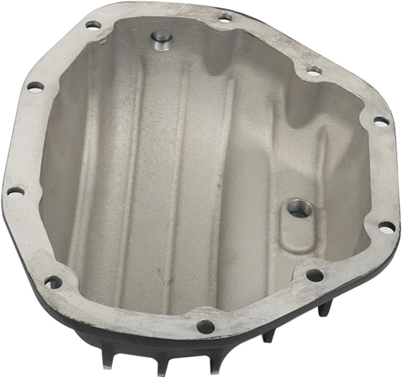 WFLNHB Black Rear Differential Cover 10 Bolt Replacement for Ford F350 F450 GMC C3500HD Ram 2500 2500 3500 1991-2018