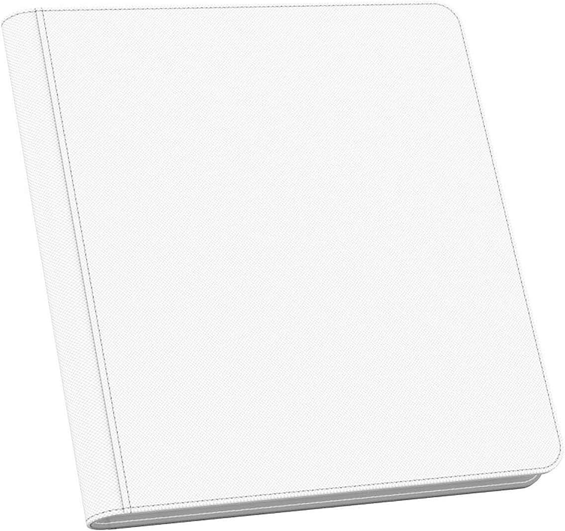 Carpeta de tarjetas clasificada de 60 bolsillos, álbum de soporte de losa de PSA de carga superior, carpeta de almacenamiento de tarjetas de piel sintética, carpeta de tarjetas PSA de 6 bolsillos con