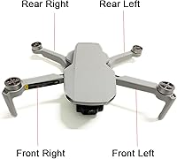 Vista 3 de Carcasa de brazo sin motor de repuesto para DJI Mavic Mini 2 brazos, marco de carcasa para dron, montaje de brazo cuadricóptero, piezas