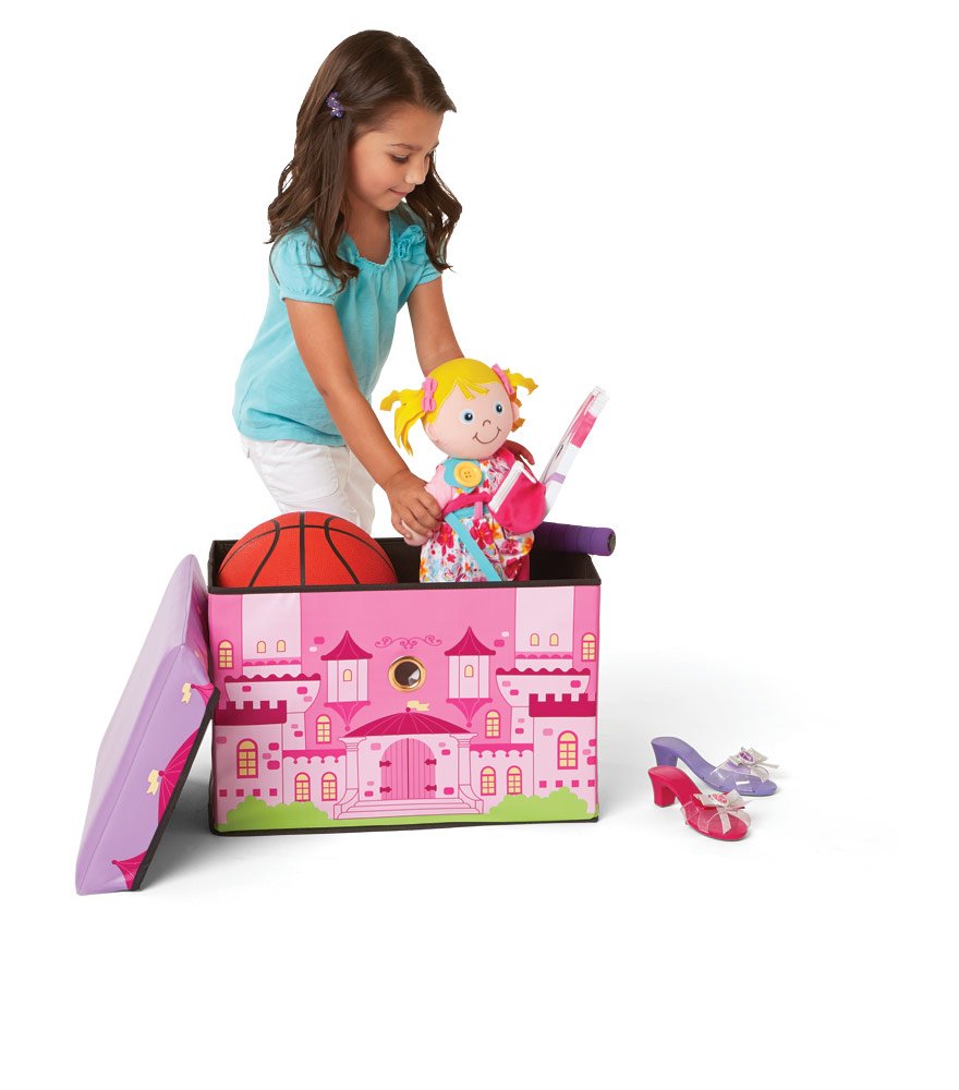 kidoozie princess castle toy box