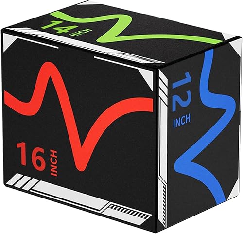 rockible Plyometric Strength Training Multifunction High Density Jumping Exercis