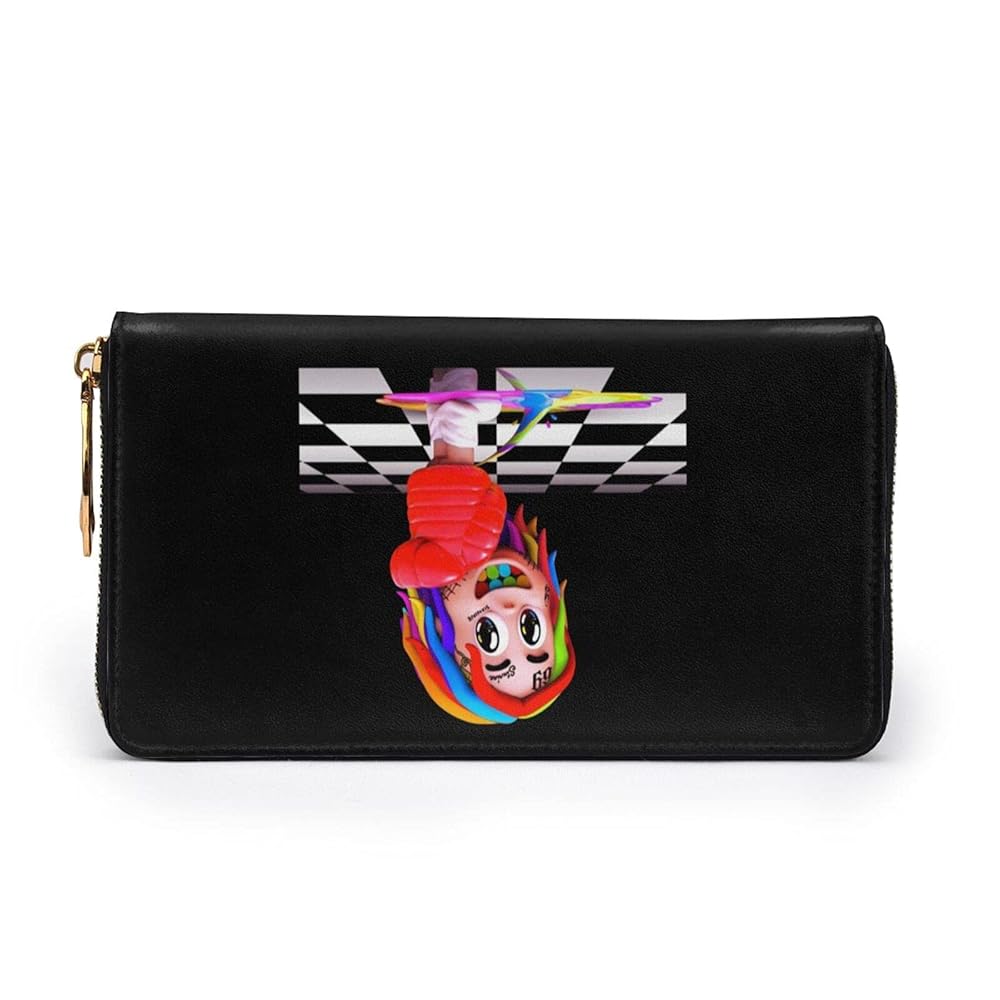 Amazon | 6ix9ine ヒップホップ 財布 長財布 ラウンドジップ