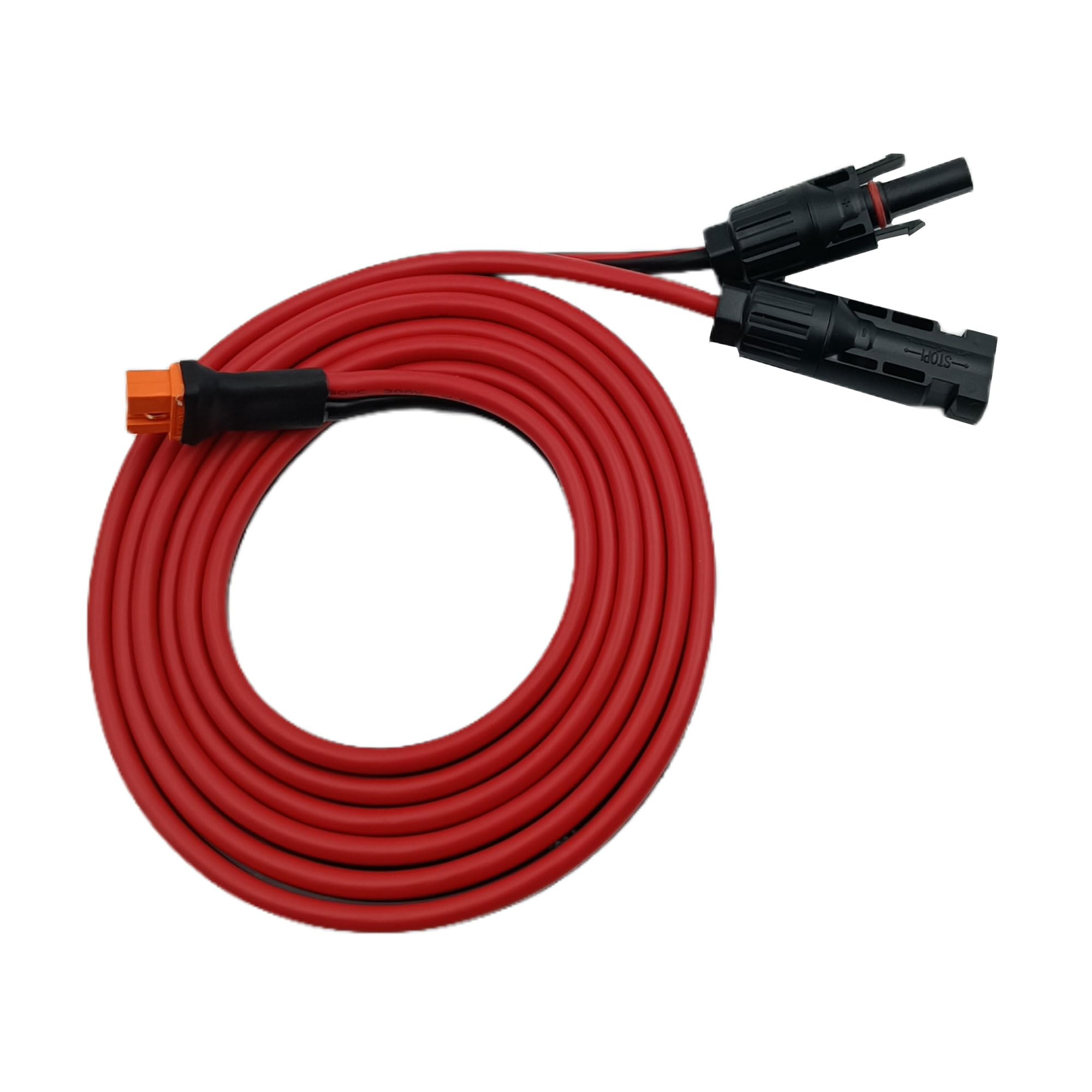 Câble solaire vers XT60i 10AWG 6mm² XT60I-F Adaptateur câble solaire rallonge compatible avec la station d'alimentation Ecoflow Delta River (10AWG 2M)