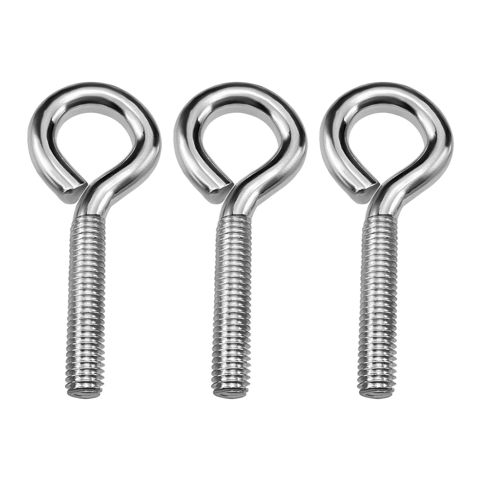 3 Pcs Hooks and Eyes Metal Expansion Bolts