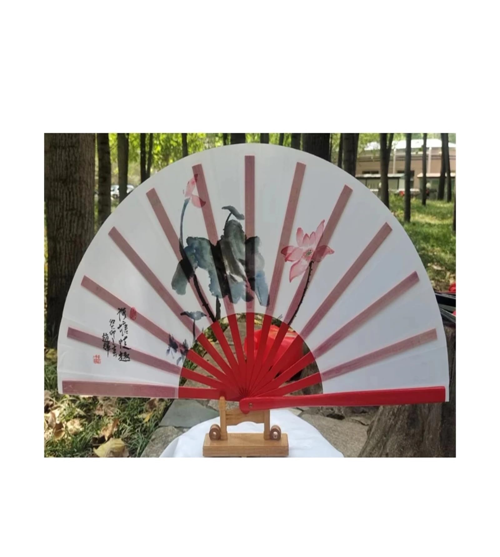 Tai Chi Fan Tai Chi Fan Kung Fu Martial Arts Wushu Art Cosplay Dance Performance for Fitness(Color 03)